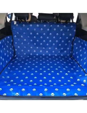 600D Oxford Cloth Printing Waterproof Pet Dog Cat Car Trunk Cover Pet Blanket